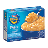 Kraft Dinners Macaroni & Cheese Dinner Deluxe w/Original Cheddar Cheese Sauce 2% Milk Left Picture